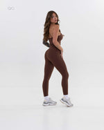 The Aura Tank Top - Brown - hero - restored original