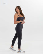 The Aura Tank Top - Dark Grey - hero