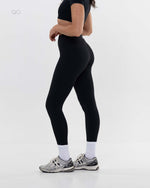 The Sculpt Legging - Black - side