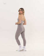 The Sculpt Legging - Light Grey - side