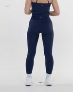 The Sculpt Legging - Navy Blue - back