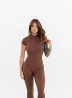 Jumpsuit - Short Sleeve -Pants