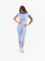 Jumpsuit - Short Sleeve -Pants