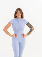 Jumpsuit - Short Sleeve -Pants