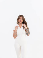Jumpsuit - Short Sleeve -Pants