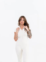 Jumpsuit - Short Sleeve -Pants