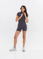 Jumpsuit - Short Sleeve - Shorts