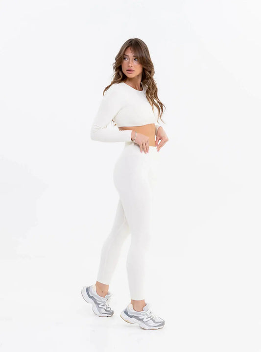 Crop Long Sleeve Top