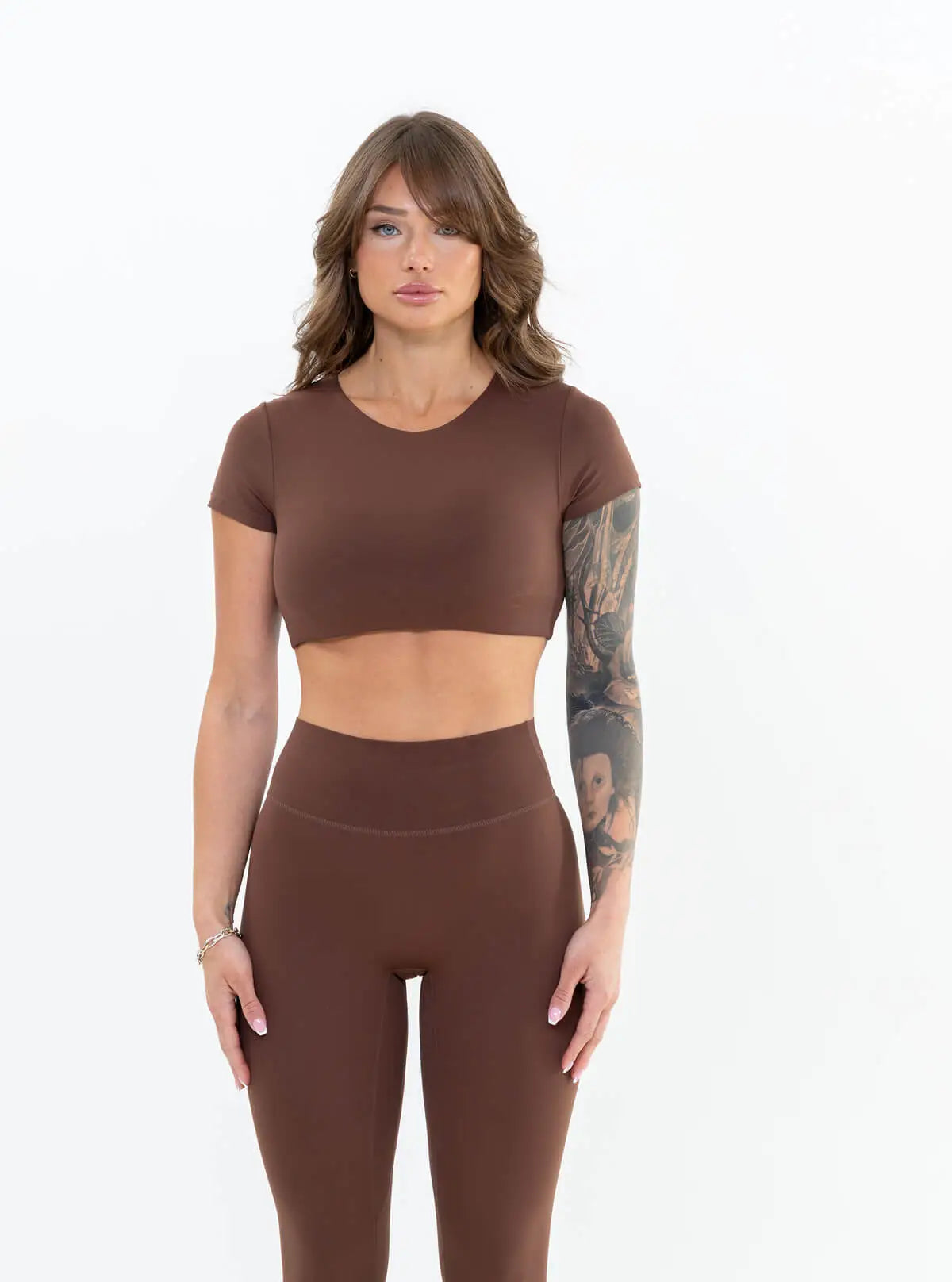 Crop Short Sleeve Top