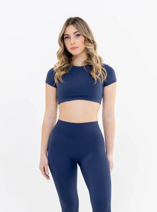 Crop Short Sleeve Top